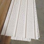 Vented PVC Soffit Panel for Roof Eaves