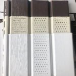 Vented PVC Soffit Panel for Roof Eaves