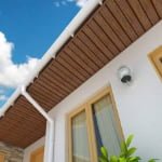 Vented PVC Soffit Panel for Roof Eaves