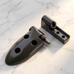 Rust-Proof PVC Toilet Hinge for Public WC Partition Doors
