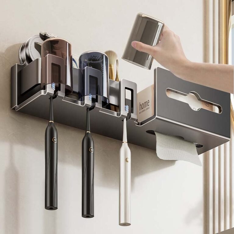 Toilet Paper Holder with Shelf