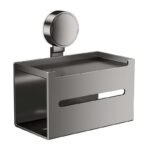 Upgraded Toilet Paper Holder with Shelf Set
