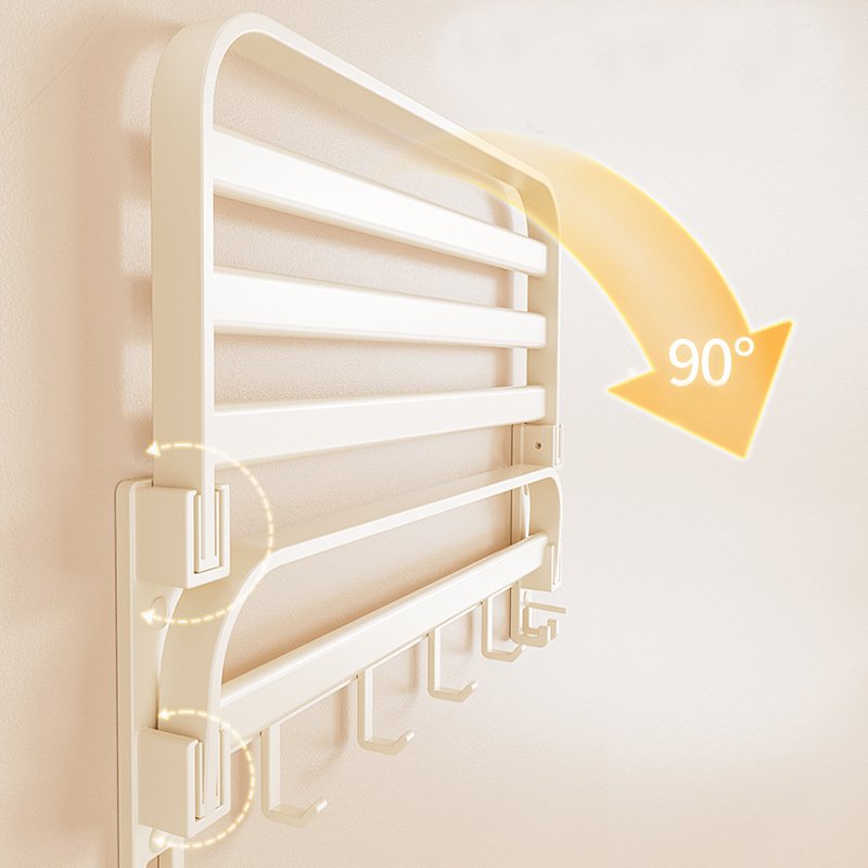 Adjustable Height Floating Shelf Wall Shower Shelf for Small Space Bathroom