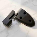 Rust-Proof PVC Toilet Hinge for Public WC Partition Doors