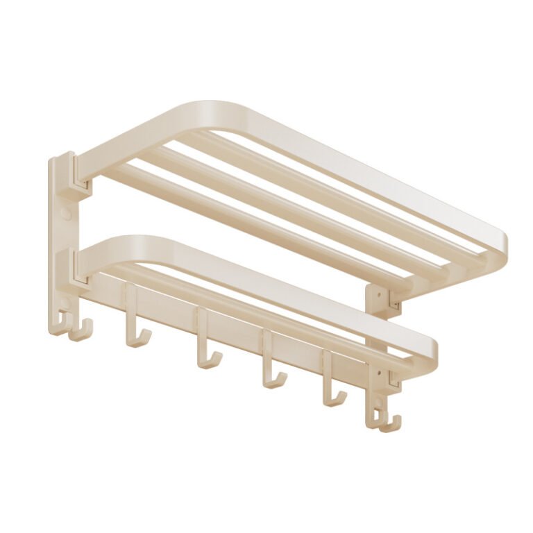 Adjustable Height Floating Shelf Wall Shower Shelf for Small Space Bathroom