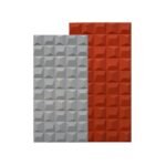 High-Density PU Foam Insulated 3D Square Stone Faux Wall Panel System