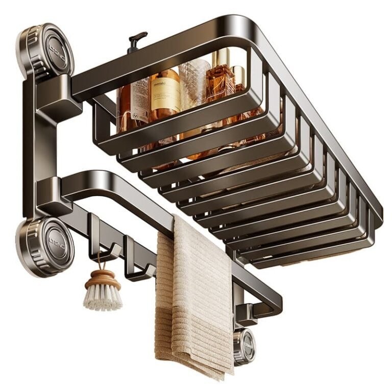 Wall Mounted Bath Towel Holder