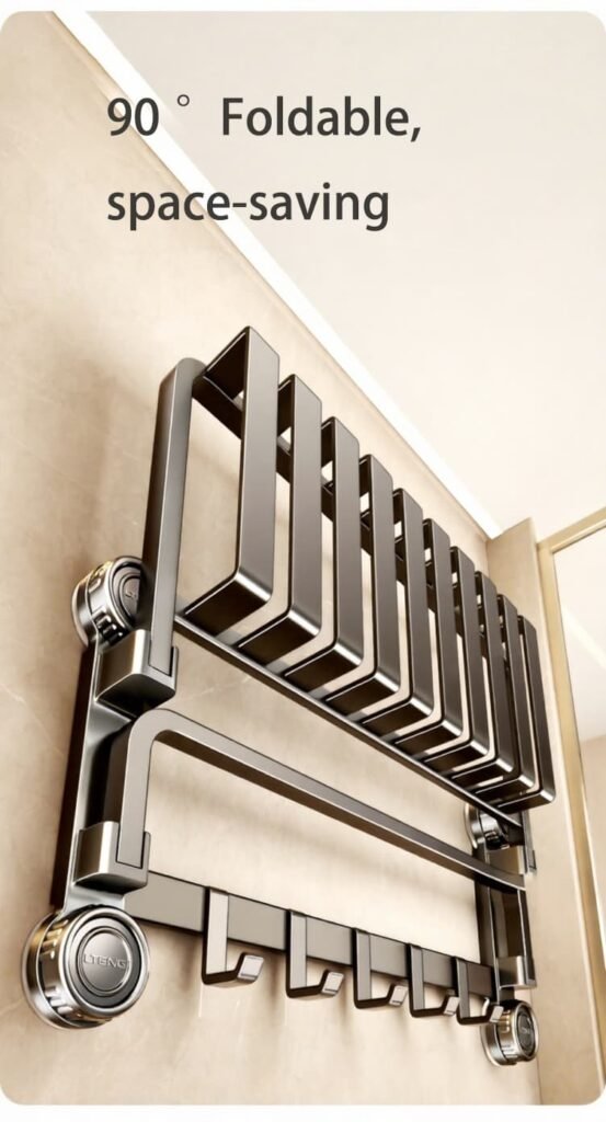 Wall Mounted Bath Towel Holder