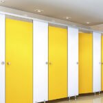 Class A1 Fireproof Phenolic Compact Board for Toilet Cubicle Partitions