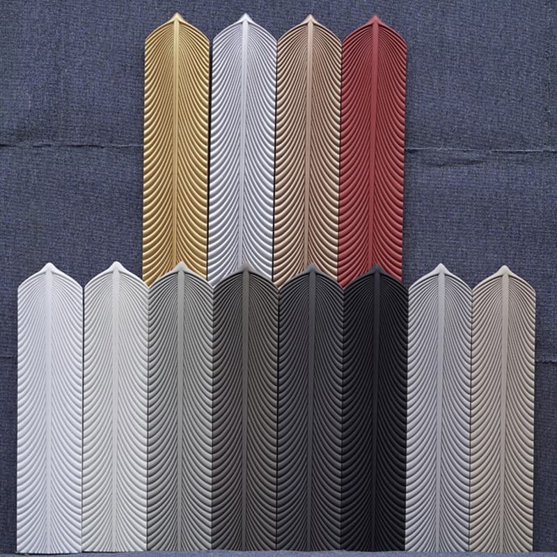 Lightweight PU Stone Feather Background Wall Panel