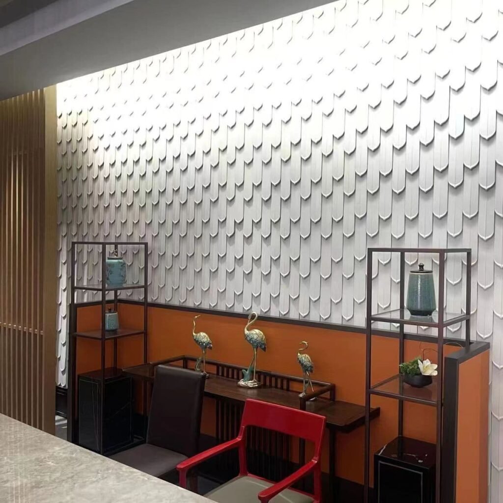 Lightweight PU Stone Feather Background Wall Panel