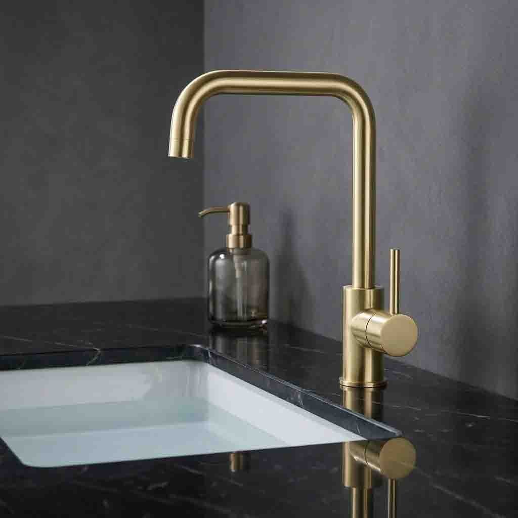 SUS304 Stainless Steel Kitchen Faucet