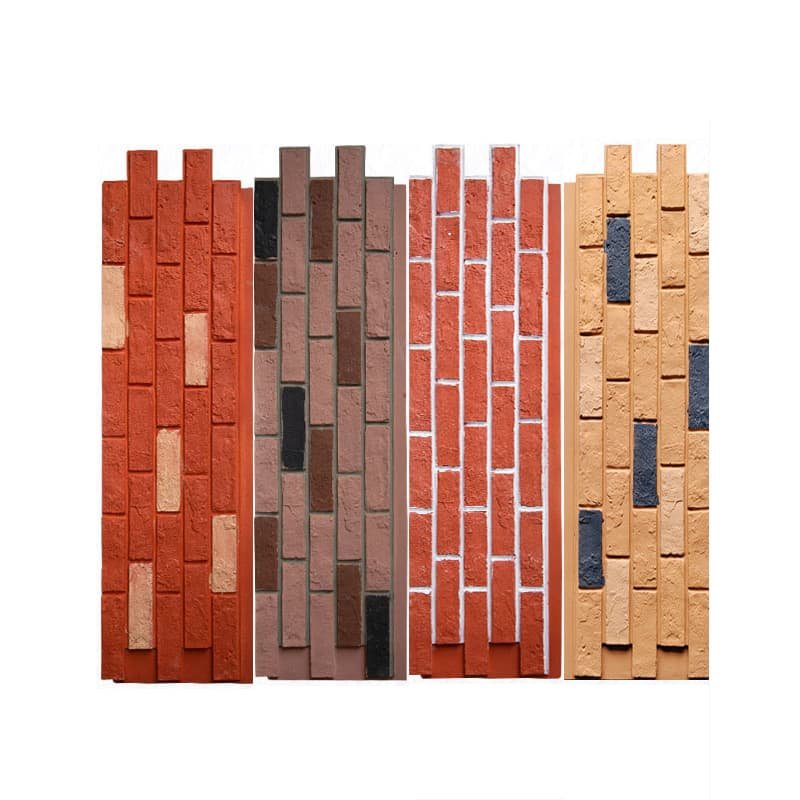 Lightweight PU Foam Artificial Brick Wall Panel