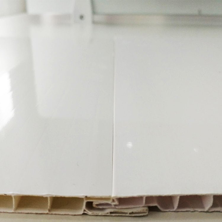 Wood laminated PVC Ceiling Panel