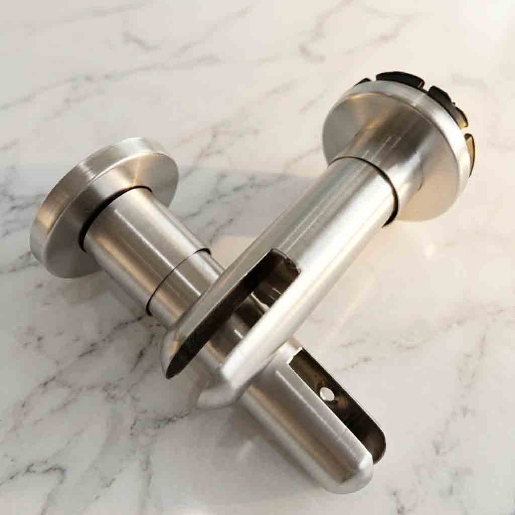 Adjustable 304 Stainless Steel Toilet Support Leg for Public Restroom Partitions
