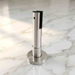 Adjustable 304 Stainless Steel Toilet Support Leg for Public Restroom Partitions