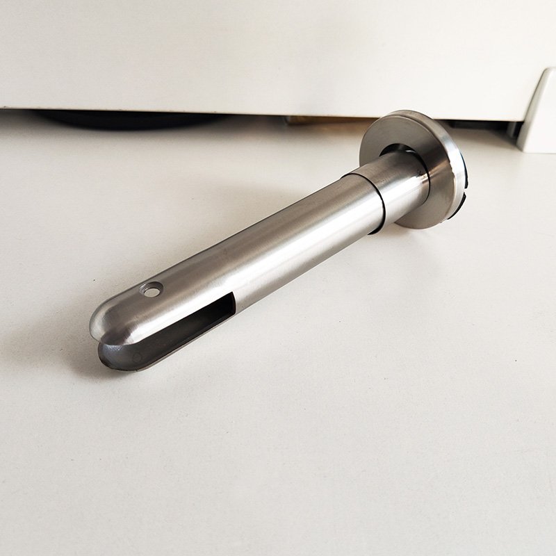 Adjustable 304 Stainless Steel Toilet Support Leg for Public Restroom Partitions