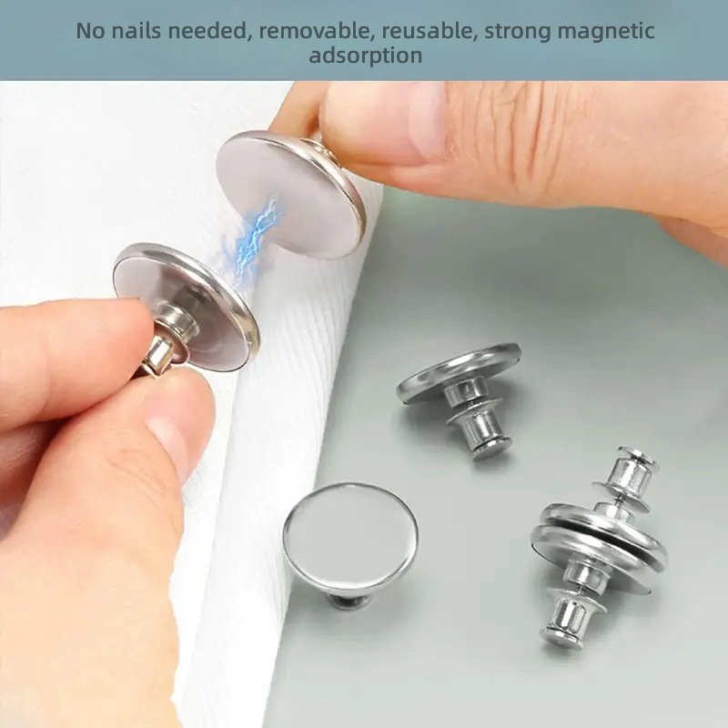 Stainless Steel Magnetic Curtain Clips for Indoor & Outdoor Drapes