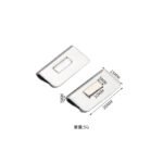 No-Drill Steel Magnetic Curtain Closure Clips for Shower & Window Drapes