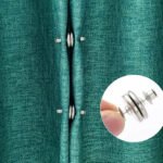 Stainless Steel Magnetic Curtain Clips for Indoor & Outdoor Drapes