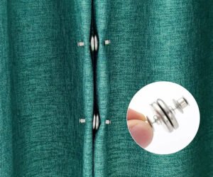 Stainless Steel Magnetic Curtain Clips for Indoor & Outdoor Drapes