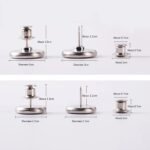 Stainless Steel Magnetic Curtain Clips for Indoor & Outdoor Drapes