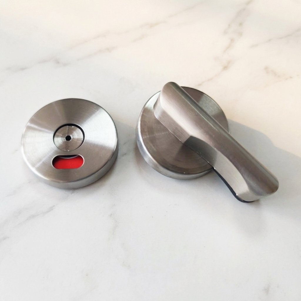 Commercial Stainless Steel Public Toilet Indicator Lock