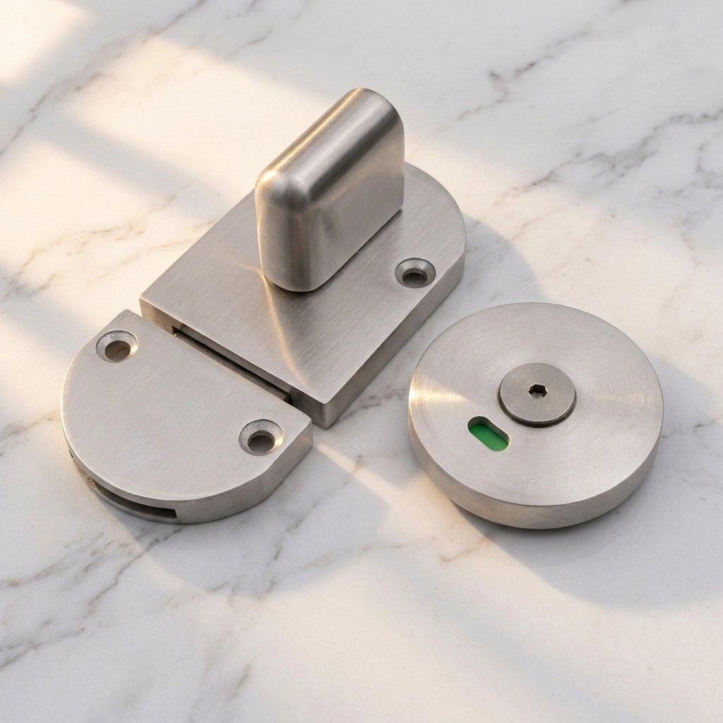 Commercial Stainless Steel Public Toilet Indicator Lock