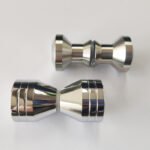 Heavy-Duty Commercial 304 Stainless Steel Toilet Handle for Public WC