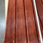 High-Strength Wooden PVC Soffit Panel for Exterior Roof Eaves