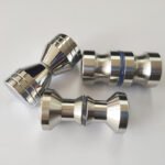 Heavy-Duty Commercial 304 Stainless Steel Toilet Handle for Public WC