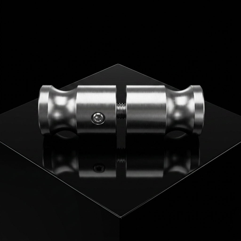 Heavy-Duty Commercial 304 Stainless Steel Toilet Handle for Public WC