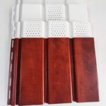 High-Strength Wooden PVC Soffit Panel for Exterior Roof Eaves