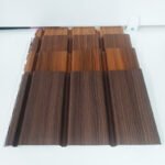 High-Strength Wooden PVC Soffit Panel for Exterior Roof Eaves