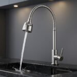 360° Swivel SUS304 Stainless Steel Eco Kitchen Mixer Faucet
